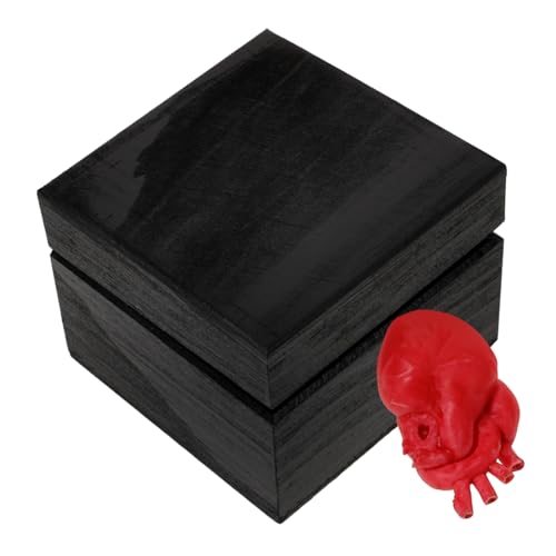 Hemobllo Fake Herz Dekoration für Halloween Realistisches Spukhaus Requisiten aus Gefälschtem Menschlichem Organ Gruselige Tischdekoration für Partys und Halloween Deko Hemobllo Fake Herz Dekoration für Halloween Realistisches Spukhaus Requisiten aus Gefälschtem Menschlichem Organ Gruselige Tischdekoration für Partys und Halloween Deko von Hemobllo