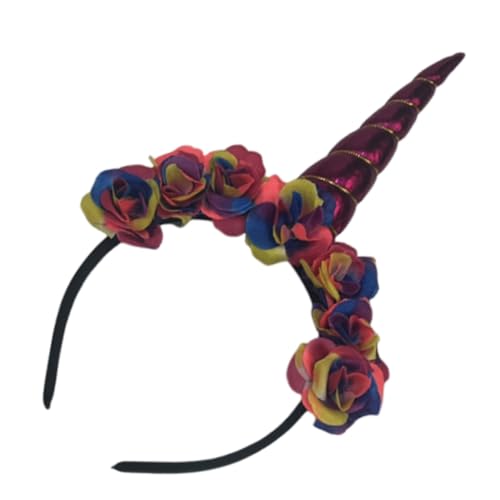 Hemobllo Farbenfrohes Einhorn Haarband Partyzubehör Cosplay Stirnband Cartoon Kostüm Accessoire Langlebig Leicht für Karneval Fasching Maskerade Hemobllo Farbenfrohes Einhorn Haarband Partyzubehör Cosplay Stirnband Cartoon Kostüm Accessoire Langlebig Leicht für Karneval Fasching Maskerade von Hemobllo