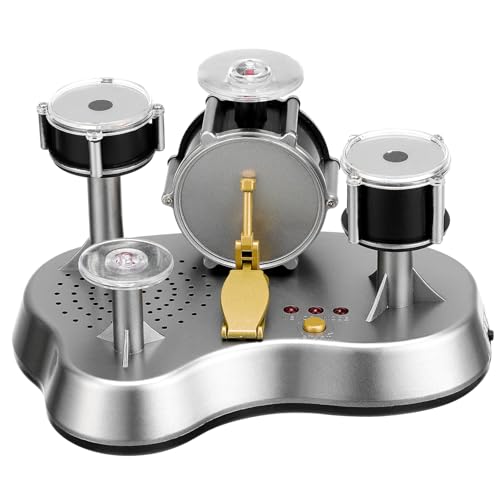Hemobllo Fingertrommel Set für LED Licht Touch Trommeln Mini Musikinstrument für Jungen und Tragbares Schlagzeug Design Geschenkidee für Kreative Musikstunden von Hemobllo