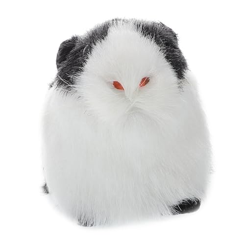 Hemobllo Flauschiges Plüschtier Meerschweinchen Realistisches Tiermodell für Lernspielzeug zur Kognitiver Fähigkeiten Dekoration oder Sammlerstück von Hemobllo