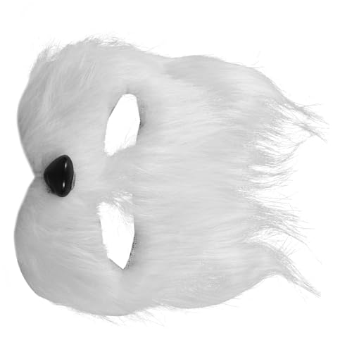 Hemobllo Fuchsmaske für Karneval und Halloween Realistische Fuchsmaske mit Elastischem Band für Cosplay Kostümparty und Maskerade für Frauen und Freunde von Hemobllo