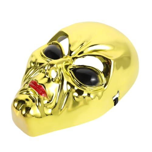 Hemobllo Gruselige Alien Maske für Halloween Realistische Gesichtsmaske für Männer und Frauen Bequeme Passform und Weiches Material für Kostüm und Maskerade Partys Hemobllo Gruselige Alien Maske für Halloween Realistische Gesichtsmaske für Männer und Frauen Bequeme Passform und Weiches Material für Kostüm und Maskerade Partys von Hemobllo