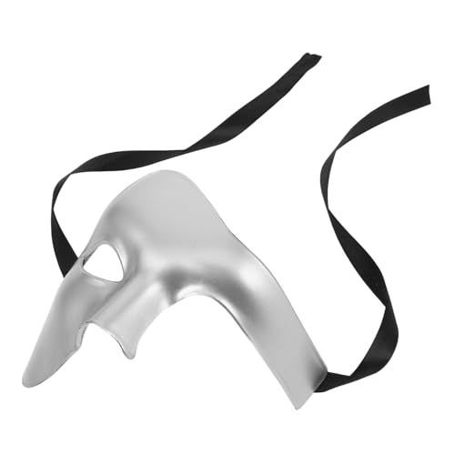 Hemobllo Halbgesichts Masquerade Maske Vintage Stil Karnevalsmaske für Herren Klassisches Kostüm Party Maskenball Zubehör Hemobllo Halbgesichts Masquerade Maske Vintage Stil Karnevalsmaske für Herren Klassisches Kostüm Party Maskenball Zubehör von Hemobllo
