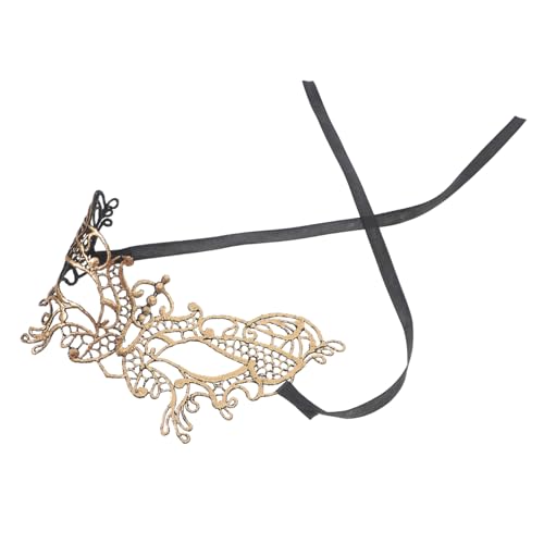 Hemobllo Halbmaske für Damen Verstellbare Maske im Schmetterlingsdesign Venezianische Augenmaske für Maskenball Karneval Halloween Kostümpartys Elegantes Accessoire Hemobllo Halbmaske für Damen Verstellbare Maske im Schmetterlingsdesign Venezianische Augenmaske für Maskenball Karneval Halloween Kostümpartys Elegantes Accessoire von Hemobllo