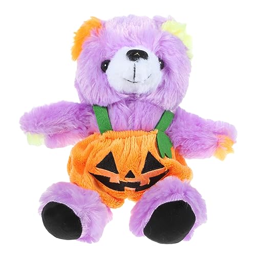 Hemobllo Halloween Bär im Kürbis Kostüm Süßes Plüschspielzeug für Halloween Dekoration und Leicht zu Reinigen für Freunde Hemobllo Halloween Bär im Kürbis Kostüm Süßes Plüschspielzeug für Halloween Dekoration und Leicht zu Reinigen für Freunde von Hemobllo
