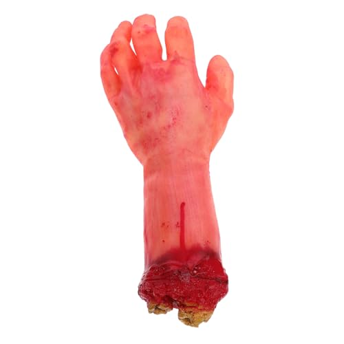 Hemobllo Halloween Gefälschtes Handmodell Realistische Abgetrennte Hand Requisite für Spukhaus Dekoration Leicht und Tragbar für Halloween Partys Perfektes Accessoire für Gruselspiele Hemobllo Halloween Gefälschtes Handmodell Realistische Abgetrennte Hand Requisite für Spukhaus Dekoration Leicht und Tragbar für Halloween Partys Perfektes Accessoire für Gruselspiele von Hemobllo