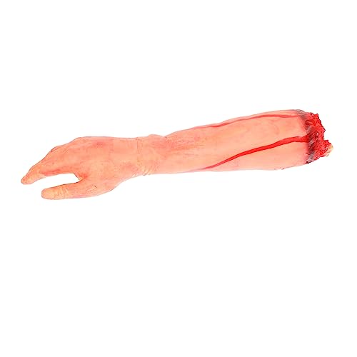 Hemobllo Halloween Gruselige Fake Abgetrennte Hand Requisite Hyperrealistische Körperteil Dekoration für Spukhäuser Partys und Aprilscherze Halloween von Hemobllo