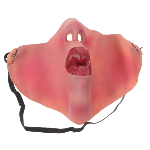 Hemobllo Halloween Gruselige Halbmaske mit Realistischer Menschlicher Nase Karneval Geburtstagsfeiern Streiche Am Narrentag Leicht Hautfreundlich Elastisches Band Hemobllo Halloween Gruselige Halbmaske mit Realistischer Menschlicher Nase Karneval Geburtstagsfeiern Streiche Am Narrentag Leicht Hautfreundlich Elastisches Band von Hemobllo