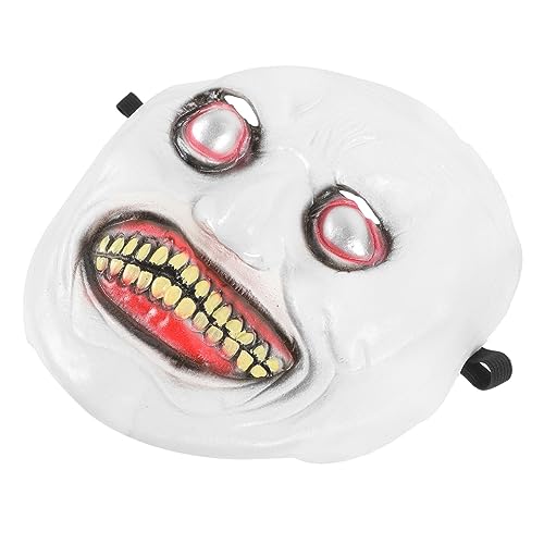 Hemobllo Halloween Gruselige Maske Verstellbar für Erwachsene Kostüm Zubehör für Cosplay Halloween Partys Schreckliches Design Sicher Langlebig Hemobllo Halloween Gruselige Maske Verstellbar für Erwachsene Kostüm Zubehör für Cosplay Halloween Partys Schreckliches Design Sicher Langlebig von Hemobllo