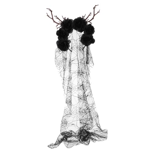 Hemobllo Halloween Haarschmuck Rentier Geweih Haarreif Cosplay Partyaccessoire Schwarz Leicht und Bequem für Damen und Herren Karneval Fest Hemobllo Halloween Haarschmuck Rentier Geweih Haarreif Cosplay Partyaccessoire Schwarz Leicht und Bequem für Damen und Herren Karneval Fest von Hemobllo