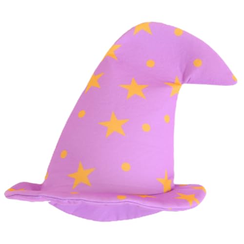 Hemobllo Halloween Hexenhut für Partys Stylischer Spitzhut für Kostümpartys Karneval und Cosplay Foto Requisite für Unvergessliche mit Freunden und Familie von Hemobllo