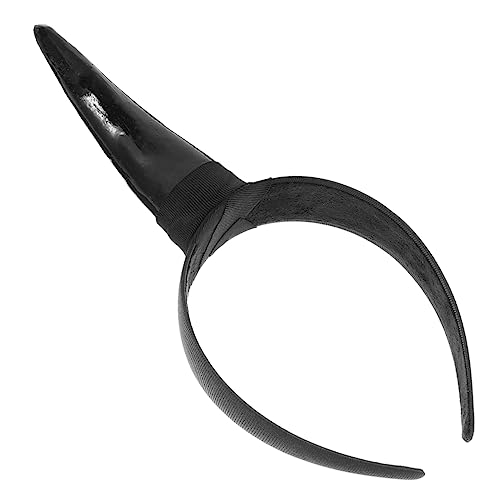 Hemobllo Halloween Horn Haarreif Langlebiger Kopfschmuck mit Künstlichem Horn für Erwachsene für Kostüm und Cosplay Partys von Hemobllo