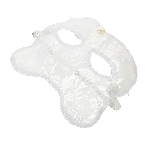 Hemobllo Halloween Katzenmaske Spitze Halbgesichtsmaske für Cosplay Maskerade Atmungsaktiv für Halloween Partys Bühnenaufführungen Hemobllo Halloween Katzenmaske Spitze Halbgesichtsmaske für Cosplay Maskerade Atmungsaktiv für Halloween Partys Bühnenaufführungen von Hemobllo