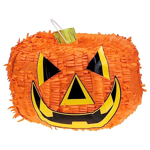 Hemobllo Halloween Kürbis Piñata Füllbare Piñata für Kreative Partydekoration Zubehör für Halloweenfeiern Gefüllt mit Süßigkeiten Spielzeugen und Mehr Sicher Hemobllo Halloween Kürbis Piñata Füllbare Piñata für Kreative Partydekoration Zubehör für Halloweenfeiern Gefüllt mit Süßigkeiten Spielzeugen und Mehr Sicher von Hemobllo