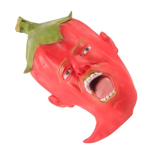 Hemobllo Halloween Maske für Cosplay Paprika Kopfmaske Gruselige Maske für Kostümpartys Maskeraden Unisex Accessoire für Erwachsene Hemobllo Halloween Maske für Cosplay Paprika Kopfmaske Gruselige Maske für Kostümpartys Maskeraden Unisex Accessoire für Erwachsene von Hemobllo