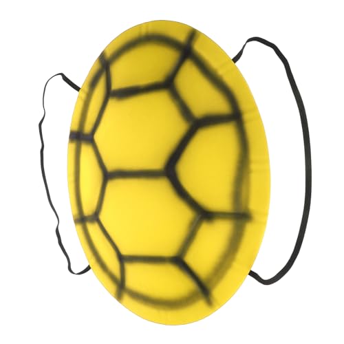Hemobllo Halloween-schildkrötenpanzer-kostüm, Eva-schildkrötenpanzer-Rucksack Für Kinder Und Erwachsene, Ideal Für Halloween-Partys, Cosplay Und Rollenspiele, Gelb von Hemobllo