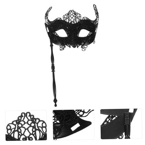 Hemobllo Handgehaltene Fuchs Masquerade Cosplay Maske mit Stab Langlebig und Stilvoll für Halloween Kostümpartys und Maskenbälle Geeignet für Damen und Herren Hemobllo Handgehaltene Fuchs Masquerade Cosplay Maske mit Stab Langlebig und Stilvoll für Halloween Kostümpartys und Maskenbälle Geeignet für Damen und Herren von Hemobllo