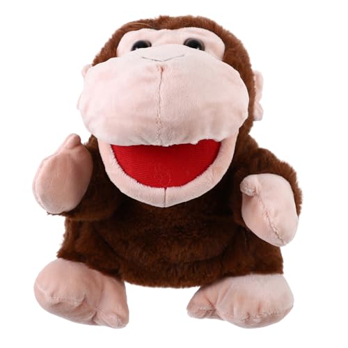 Hemobllo Handpuppe aus Plüsch Interaktive Tierhandpuppe mit Beweglichem Mund Kreatives für Geschichtenerzählen und Eltern Interaktion Tragbar für Rollenspiele Hemobllo Handpuppe aus Plüsch Interaktive Tierhandpuppe mit Beweglichem Mund Kreatives für Geschichtenerzählen und Eltern Interaktion Tragbar für Rollenspiele von Hemobllo