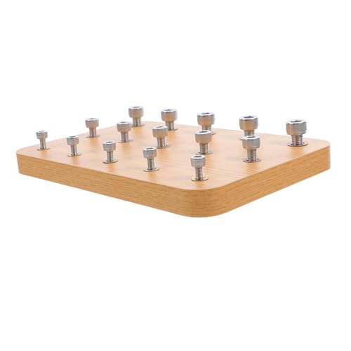 Hemobllo Handrehabilitationsbrett aus Holz für Fingerübungen Multifunktionales Trainingsgerät Hand Auge Koordination und Rehabilitation von Hemiplegie Patienten Hemobllo Handrehabilitationsbrett aus Holz für Fingerübungen Multifunktionales Trainingsgerät Hand Auge Koordination und Rehabilitation von Hemiplegie Patienten von Hemobllo