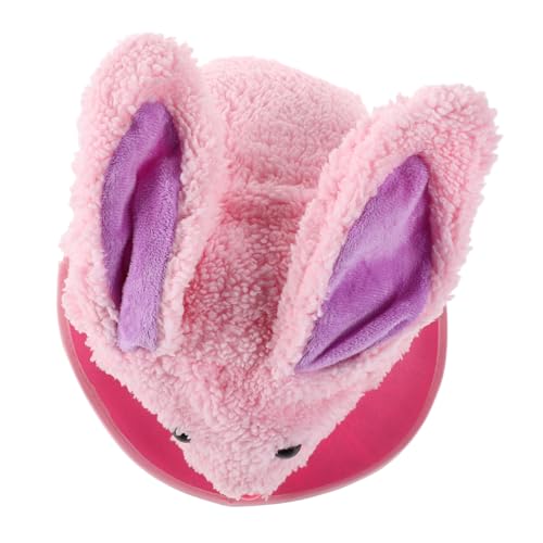 Hemobllo Hasenmütze Mütze Verkleiden Hut Mit Hasenohren Zylinder Für Männer Cosplay -magierhut Hutkostüm Formelle Kostümhüte Festivalhut Hasenkostümzubehör Rosa Gefühlt von Hemobllo