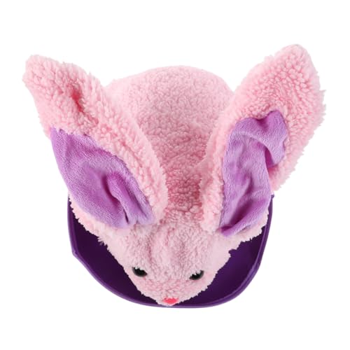 Hemobllo Hasenmütze Zauberhut Partyhut formelle Kostümhüte Kostüm Hüte Zauberer Kostümzubehör Zaubererkostüm Hut Cosplay-Kappe Cosplay-Zylinder Zaubererhüte gefühlt Violett von Hemobllo
