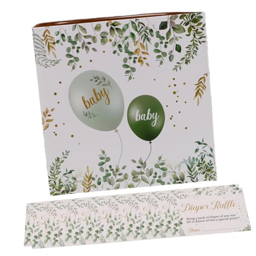 Hemobllo Kasten Lotteriespielset Preise für die Brautparty Tombola-Kartenspiel zur Babyparty Babyparty-Spiel Kästen für Tombola-Tickets Babyparty-Preise Babypartytischdekorationen Papier Hemobllo Kasten Lotteriespielset Preise für die Brautparty Tombola-Kartenspiel zur Babyparty Babyparty-Spiel Kästen für Tombola-Tickets Babyparty-Preise Babypartytischdekorationen Papier von Hemobllo