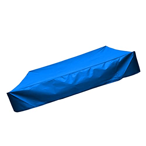 Hemobllo Kleine Badewannenabdeckung Sandkasten Mit Überdachung Sandkasten Im Freien Überdachter Sandkasten Sandkästen Sandkastenabdeckung Drinnen Plane Für Den Sandkasten Babybadwanne Blue von Hemobllo