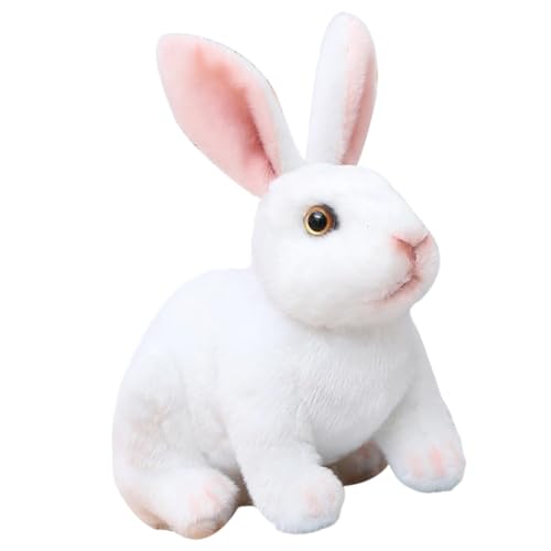 Hemobllo Kuscheliger Plüschhase Süßes Stofftier für Flauschig für Geburtstage und Feste Perfektes Wohnaccessoire für Sofa und Schlafzimmer von Hemobllo