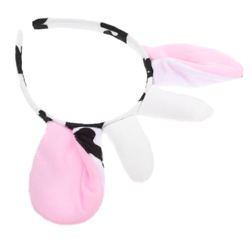 Hemobllo Kuscheliges Kuh Ohren Stirnband aus Plüsch für Festival Cosplay Karneval Damen Mädchen Party Haarband Hemobllo Kuscheliges Kuh Ohren Stirnband aus Plüsch für Festival Cosplay Karneval Damen Mädchen Party Haarband von Hemobllo