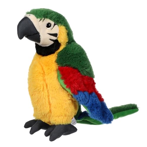 Hemobllo Kuscheliges Plüsch Papagei Farbenfroher Weicher Plüschvogel mit Detailreichem Design Pädagogisches Stofftier für Geburtstagsgeschenk und Klassenzimmerpreis Hemobllo Kuscheliges Plüsch Papagei Farbenfroher Weicher Plüschvogel mit Detailreichem Design Pädagogisches Stofftier für Geburtstagsgeschenk und Klassenzimmerpreis von Hemobllo