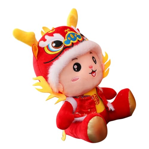 Hemobllo Kuscheltier Drache Rotes Stofftier Für Chinesisches Neujahr Glücksbringer Und Dekoration Niedliches Plüschspielzeug Für Zuhause Und Besondere Anlässe Hemobllo Kuscheltier Drache Rotes Stofftier Für Chinesisches Neujahr Glücksbringer Und Dekoration Niedliches Plüschspielzeug Für Zuhause Und Besondere Anlässe von Hemobllo