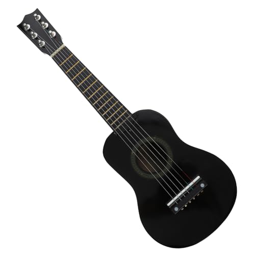Hemobllo Lernspielzeug Gitarre Akustische Holzspielzeuggitarre mit Verstellbaren Saiten für Musikalische für Jungen Hemobllo Lernspielzeug Gitarre Akustische Holzspielzeuggitarre mit Verstellbaren Saiten für Musikalische für Jungen von Hemobllo