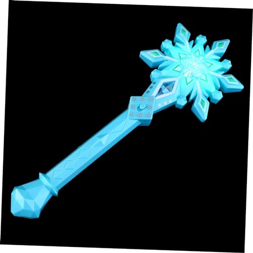 Hemobllo Leuchtender Schneeflocken Zauberstab für Mädchen Glühende Fairy Wand mit Einzigartigem Schneeflocken Design Leichtes Kinderfreundliches Material Geburtstagsgeschenk und Hemobllo Leuchtender Schneeflocken Zauberstab für Mädchen Glühende Fairy Wand mit Einzigartigem Schneeflocken Design Leichtes Kinderfreundliches Material Geburtstagsgeschenk und von Hemobllo