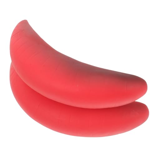 Hemobllo Lustige Clown Mund Verkleidungsrequisite Großes Rotes Gummi Lippen für Karneval April Fools Party Wiederverwendbar Bequem Robust für Zaubershows und Kostümpartys von Hemobllo