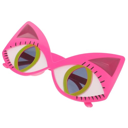 Hemobllo Lustige Katzenbrille mit Großen Augen Kreative Partybrille für Cosplay und Fotorequisiten Auffällige Katzenaugen Sonnenbrille für Kostüm und Geburtstagsfeiern Hemobllo Lustige Katzenbrille mit Großen Augen Kreative Partybrille für Cosplay und Fotorequisiten Auffällige Katzenaugen Sonnenbrille für Kostüm und Geburtstagsfeiern von Hemobllo