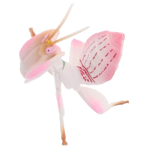 Hemobllo Mantis Figur für Detailgetreues Insektenmodell Robustem Kunststoff für Wissenschaftliche Erziehung Spiele Fördert von Hemobllo