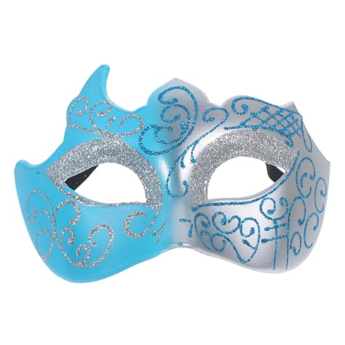 Hemobllo Maskerade Halbmaske mit Buntem Design für Halloween und Karneval Elegantes Cosplay Accessoire für Männer und Frauen für Partys Hemobllo Maskerade Halbmaske mit Buntem Design für Halloween und Karneval Elegantes Cosplay Accessoire für Männer und Frauen für Partys von Hemobllo