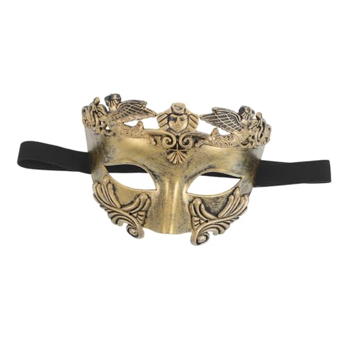 Hemobllo Maskerade-zubehör Antike Römische Kriegermaske Für Halloween-cosplay-kostümpartys Wiederverwendbare Cosplay-maskendekoration Aus Kunststoff von Hemobllo