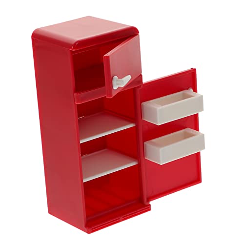Hemobllo Mini Kühlschrank für Puppenhaus Kompaktes Kühlschrank Zubehör für Miniaturküchen für Kreative Spielstunden und Mikroszenendekoration Hemobllo Mini Kühlschrank für Puppenhaus Kompaktes Kühlschrank Zubehör für Miniaturküchen für Kreative Spielstunden und Mikroszenendekoration von Hemobllo