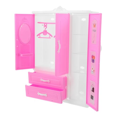 Hemobllo Miniatur Puppenschrank Mini Kommode Puppenhaus Möbelschrank Prinzessin Stil Kinderzimmer Deko Kleiderschrank Organizer Hemobllo Miniatur Puppenschrank Mini Kommode Puppenhaus Möbelschrank Prinzessin Stil Kinderzimmer Deko Kleiderschrank Organizer von Hemobllo