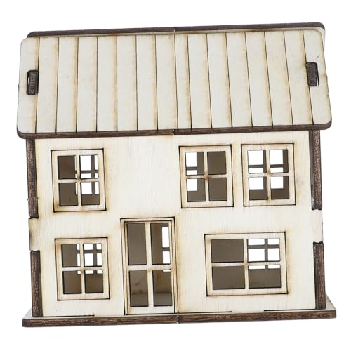 Hemobllo Miniaturhaus bastelset basteln Miniatur-Hütte für Puppenhaus Dorfhaus aus Holz Bastelhäuser aus Holz zum Bemalen 3D-Holzpuzzle Rustikale Villa-Modellbausätze 3D-Puzzle- Beige Hemobllo Miniaturhaus bastelset basteln Miniatur-Hütte für Puppenhaus Dorfhaus aus Holz Bastelhäuser aus Holz zum Bemalen 3D-Holzpuzzle Rustikale Villa-Modellbausätze 3D-Puzzle- Beige von Hemobllo