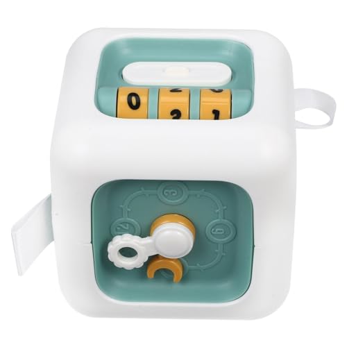 Hemobllo Montessori Lernspielzeug Busy Cube für Kleinkinder Jahre Motorikförderndes Reisespielzeug aus Sicherem PP Material Leicht und Kompakt für Frühe Bildung und Eltern Junge Mädchen von Hemobllo