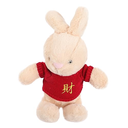 Hemobllo Niedliches Großes Weiches Plüsch Kaninchen Stofftier mit Langem Ohr Dekoratives Kuscheltier für Realistisches Hasenspielzeug als Osterdeko und Waschbar Hautfreundlich von Hemobllo