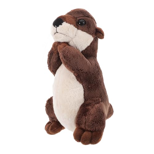 Hemobllo Niedliches Otter Plüschtier aus Hochwertigem Plüsch Realistisch Gestaltetes Kuscheltier Detailreiches Stofftier für Altersgruppen Weiches Beruhigendes als von Hemobllo