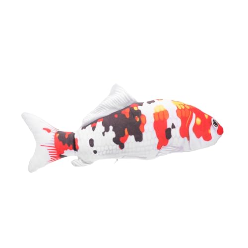 Hemobllo Niedliches Plüschtier Realistisches Koi Fisch Kissen Weiches Stofftier für Fördert Kognitive Entwicklung Perfektes von Hemobllo