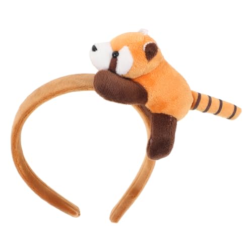 Hemobllo Niedliches Waschbär Haarband und Erwachsene Cartoon Tierohren Stirnband für Halloween Cosplay Kostüm Party Haarschmuck von Hemobllo