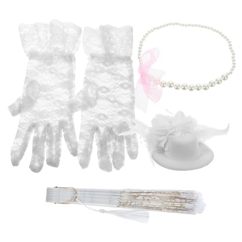 Hemobllo Party Kostümset mit Handschuhen Halskette und Haarschmuck Rosa Performance Accessoires Hautfreundlich und Langlebig für Mädchen Geburtstagsfeiern und Verkleidungen Hemobllo Party Kostümset mit Handschuhen Halskette und Haarschmuck Rosa Performance Accessoires Hautfreundlich und Langlebig für Mädchen Geburtstagsfeiern und Verkleidungen von Hemobllo