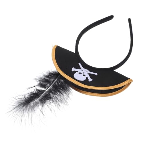Hemobllo Piratenhut Stirnband für Halloween und Kostümpartys Elastisches Accessoire für Erwachsene und Vielseitig Einsetzbar Bequeme Passform Rollenspiele Hemobllo Piratenhut Stirnband für Halloween und Kostümpartys Elastisches Accessoire für Erwachsene und Vielseitig Einsetzbar Bequeme Passform Rollenspiele von Hemobllo