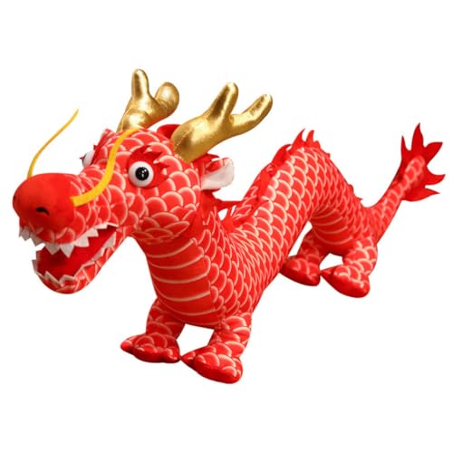 Hemobllo Plüsch Drache Kuscheltier mit Weicher PP Baumwolle Gefüllt Waschbares Chinesisches Neujahrsmaskottchen und Dekoratives Drachenstofftier als Kreatives für Familie und Freunde Hemobllo Plüsch Drache Kuscheltier mit Weicher PP Baumwolle Gefüllt Waschbares Chinesisches Neujahrsmaskottchen und Dekoratives Drachenstofftier als Kreatives für Familie und Freunde von Hemobllo