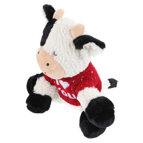 Hemobllo Plüsch Kuh Kuscheltier Kinderspielzeug Weiches Schadstofffreies Deko Stofftier Sitzend Kawaii Geschenkidee für Junge Mädchen Hemobllo Plüsch Kuh Kuscheltier Kinderspielzeug Weiches Schadstofffreies Deko Stofftier Sitzend Kawaii Geschenkidee für Junge Mädchen von Hemobllo